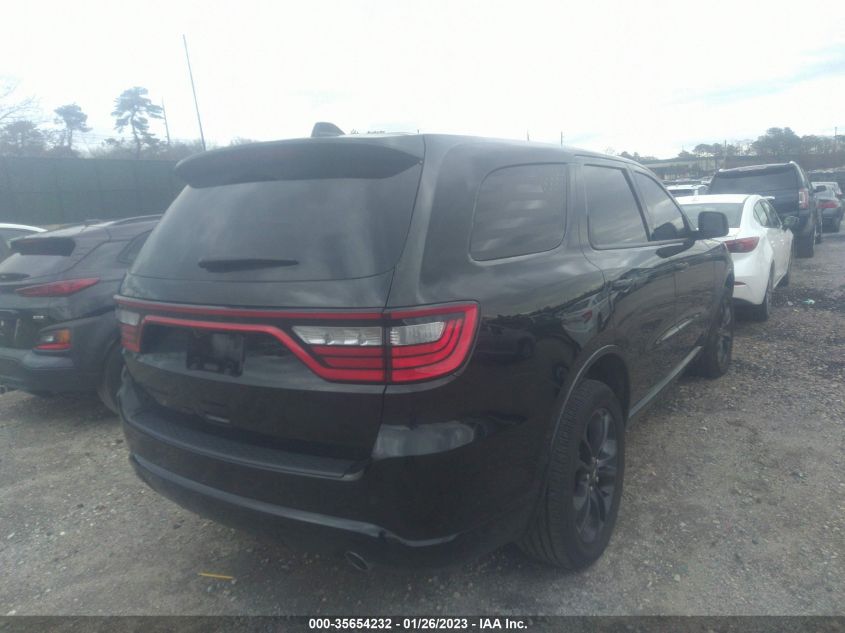 2021 DODGE DURANGO SXT PLUS VIN: 1C4RDJAGXMC757232