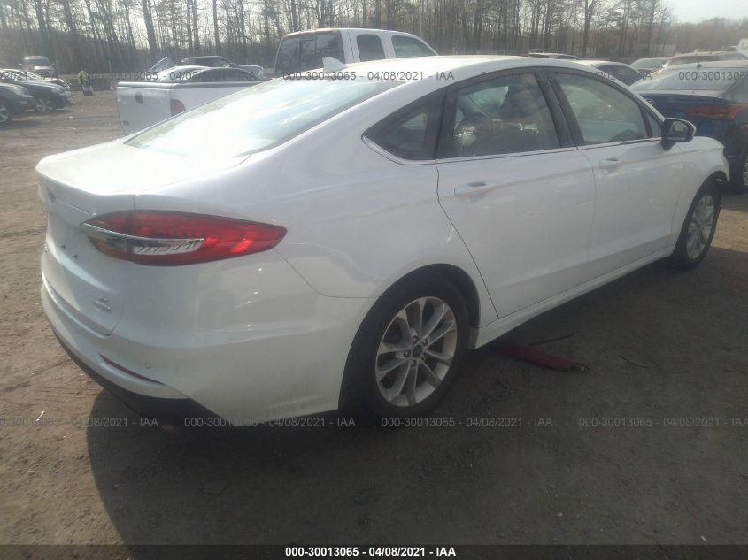 2020 FORD FUSION SE VIN: 3FA6P0HD1LR185196