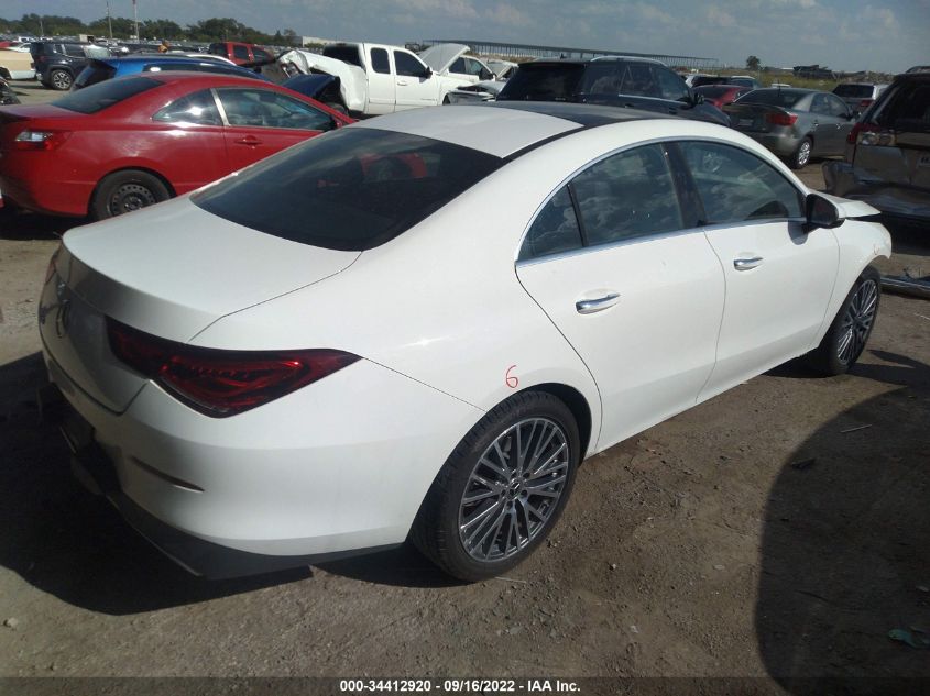 2021 MERCEDES-BENZ CLA CLA 250 VIN: W1K5J4GB9MN153363