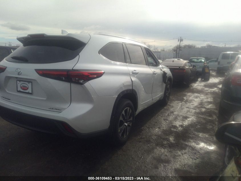 2023 TOYOTA HIGHLANDER L/LE/XLE/XSE/LIMITED VIN: 5TDKDRBH4PS020828