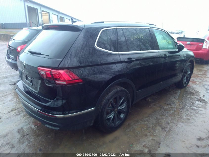 2022 VOLKSWAGEN TIGUAN SE VIN: 3VV2B7AXXNM036095