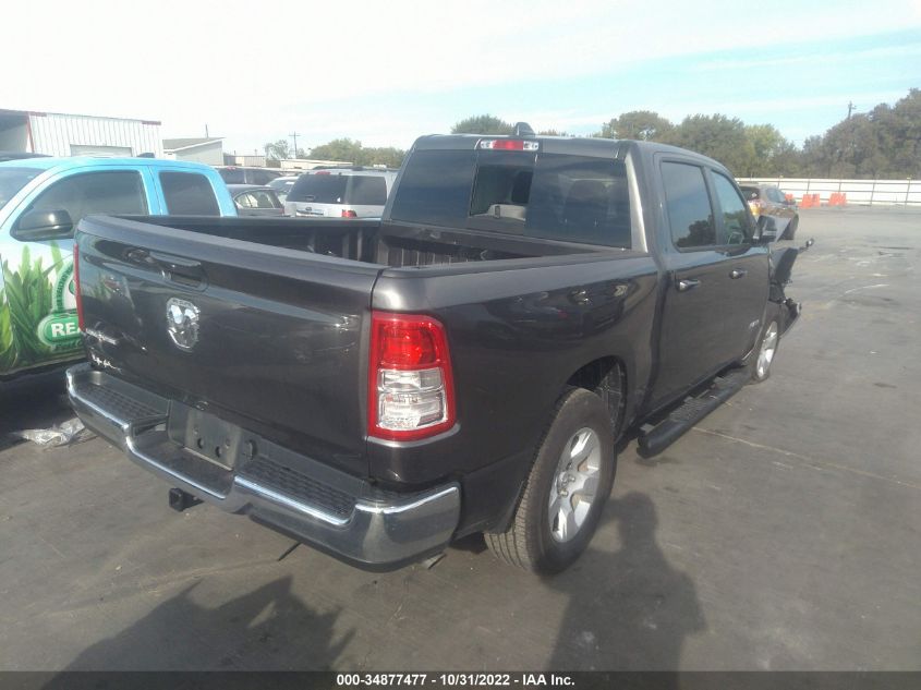 2022 RAM 1500 LONE STAR VIN: 1C6RREFGXNN202375