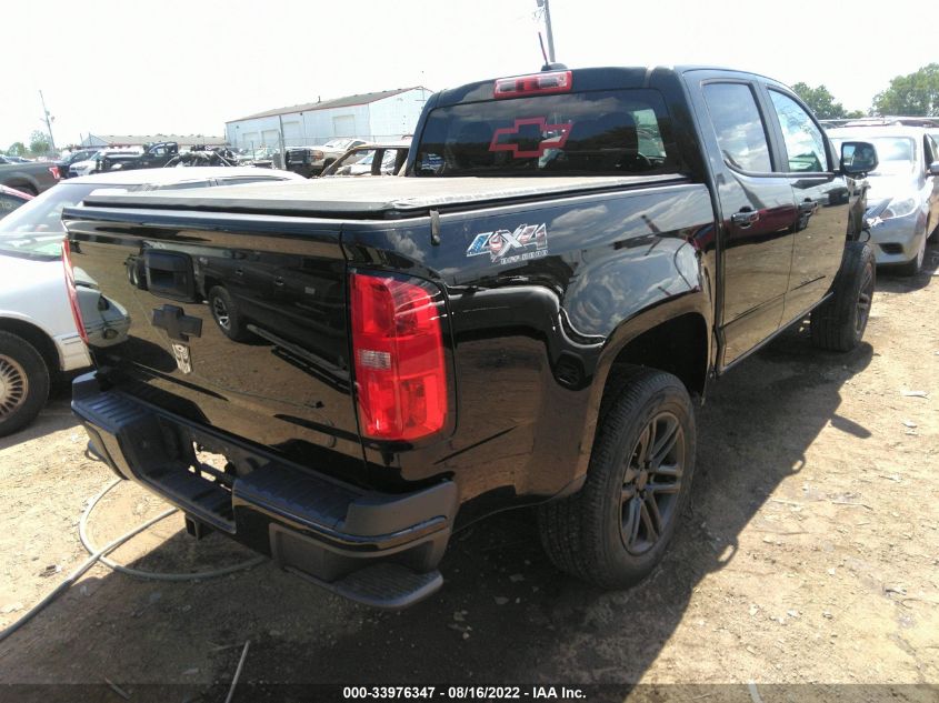 2020 CHEVROLET COLORADO 4WD WORK TRUCK VIN: 1GCGTBEN5L1114886