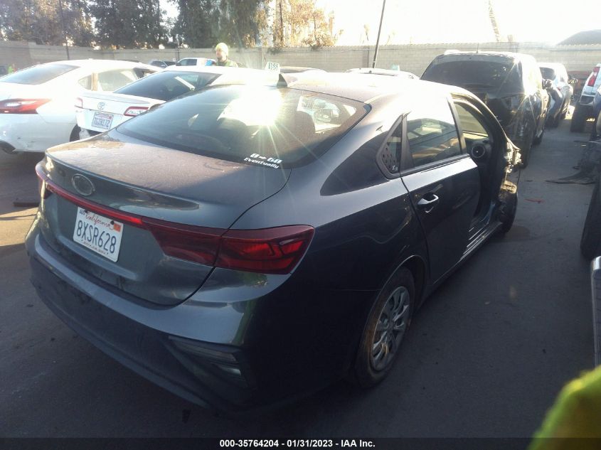 2021 KIA FORTE FE VIN: 3KPF24AD2ME392389