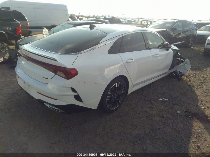 2022 KIA K5 GT-LINE VIN: 5XXG64J25NG130348