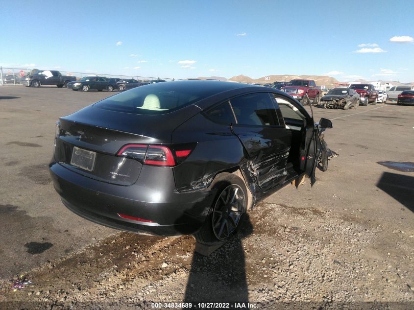 2022 TESLA MODEL 3 LONG RANGE VIN: 5YJ3E1EB1NF125693