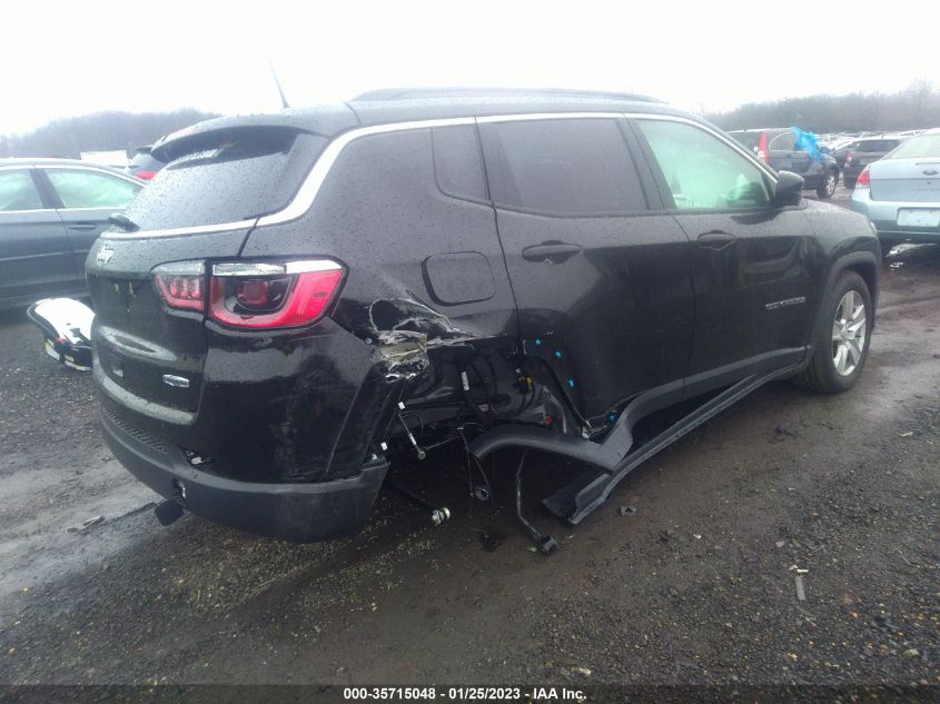 2022 JEEP COMPASS LATITUDE VIN: 3C4NJCBB3NT225283