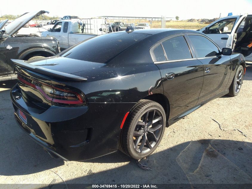 2021 DODGE CHARGER GT VIN: 2C3CDXHGXMH648902