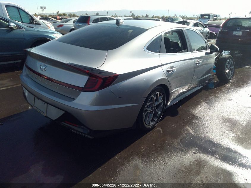 2021 HYUNDAI SONATA SEL VIN: 5NPEL4JA6MH100186