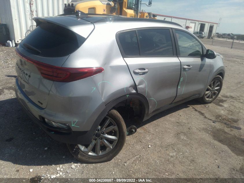 2022 KIA SPORTAGE NIGHTFALL VIN: KNDP6CACXN7954194
