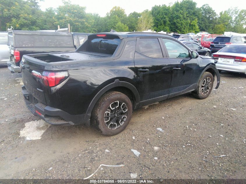 2022 HYUNDAI SANTA CRUZ SEL PREMIUM VIN: 5NTJDDAF3NH021195