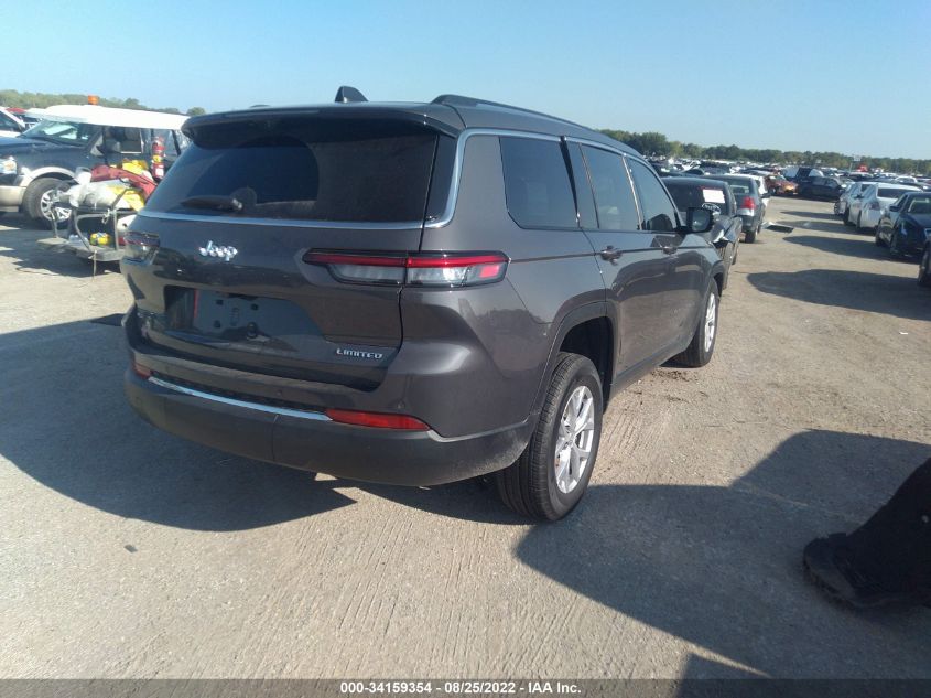2022 JEEP GRAND CHEROKEE L LIMITED VIN: 1C4RJJBG3N8631242