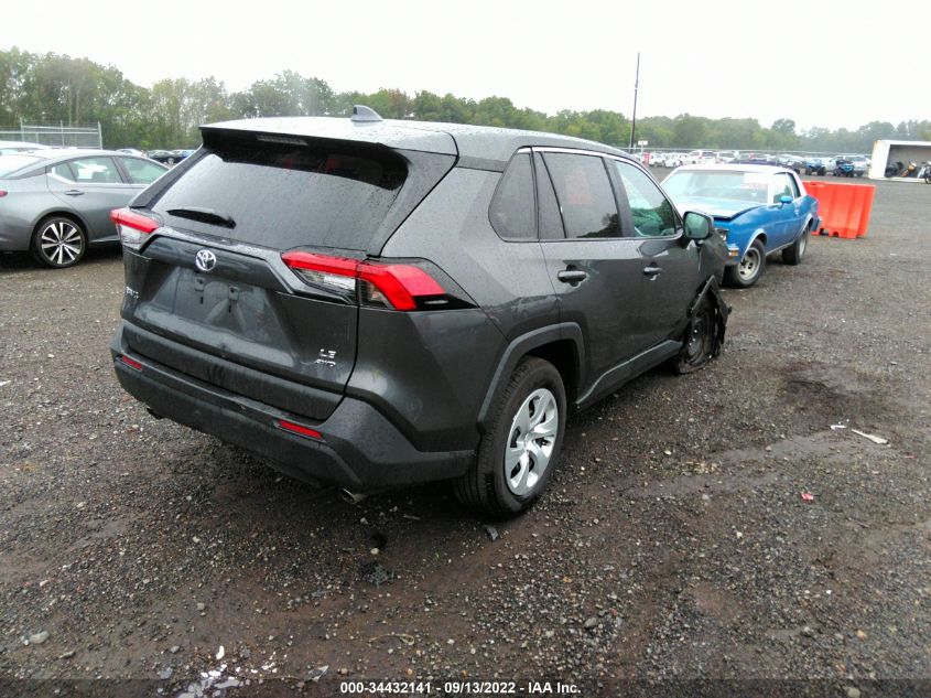 2022 TOYOTA RAV4 LE VIN: 2T3F1RFV8NC274971