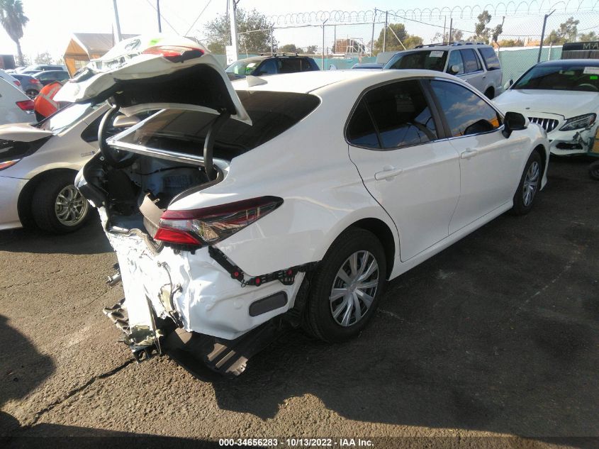 2022 TOYOTA CAMRY HYBRID LE VIN: 4T1C31AK4NU587289