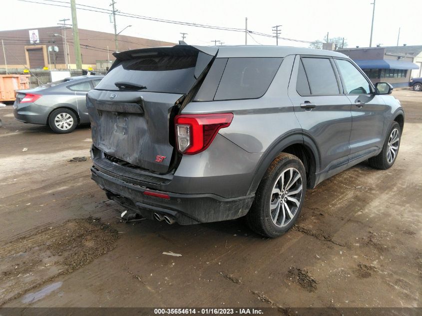 2021 FORD EXPLORER ST VIN: 1FM5K8GC9MGB23433