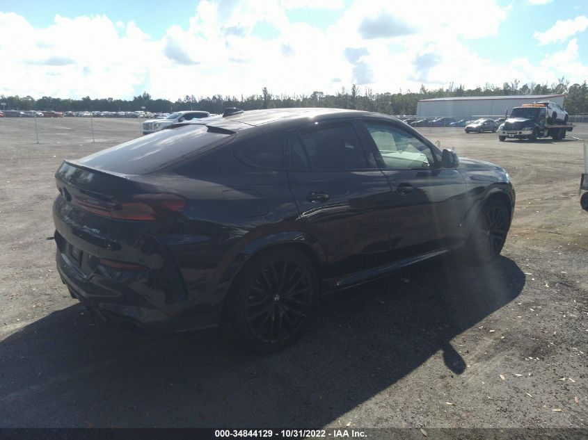 2022 BMW X6 XDRIVE40I VIN: 5UXCY6C04N9K14981
