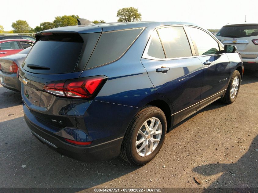 2022 CHEVROLET EQUINOX LT VIN: 3GNAXUEV4NL244926