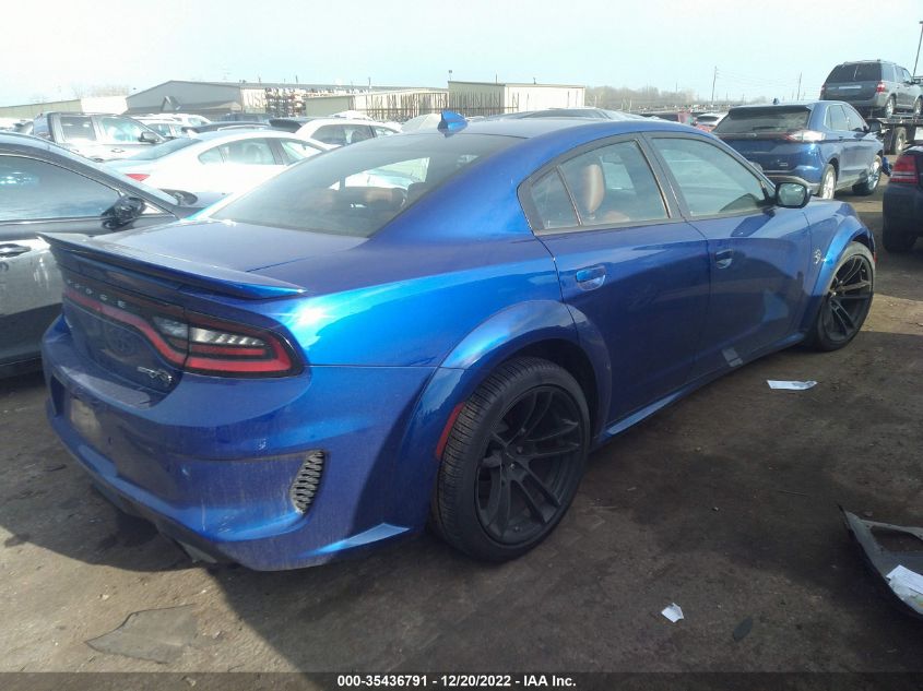2022 DODGE CHARGER SRT HELLCAT WIDEBODY VIN: 2C3CDXL95NH148138