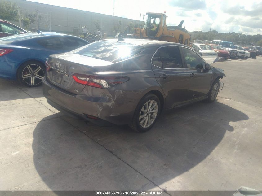 2022 TOYOTA CAMRY LE VIN: 4T1C11AK1NU032337