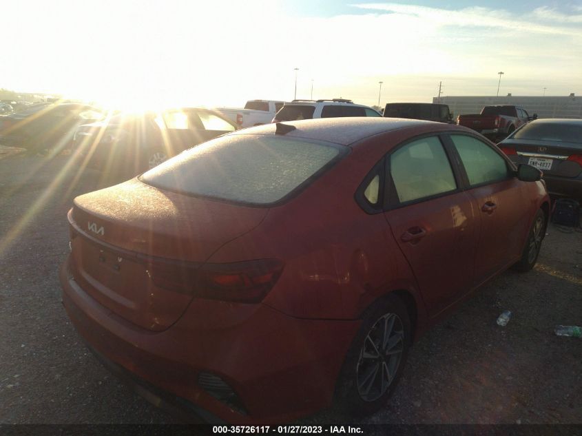 2022 KIA FORTE LXS VIN: 3KPF24AD6NE487099