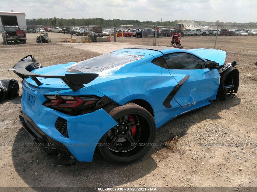2020 CHEVROLET CORVETTE 3LT VIN: 1G1Y82D4XL5104466