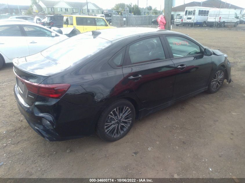 2022 KIA FORTE GT-LINE VIN: 3KPF54AD5NE444705