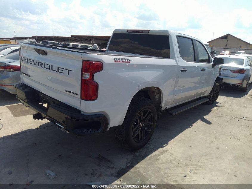 2021 CHEVROLET SILVERADO 1500 CUSTOM TRAIL BOSS VIN: 1GCPYCEF8MZ338544