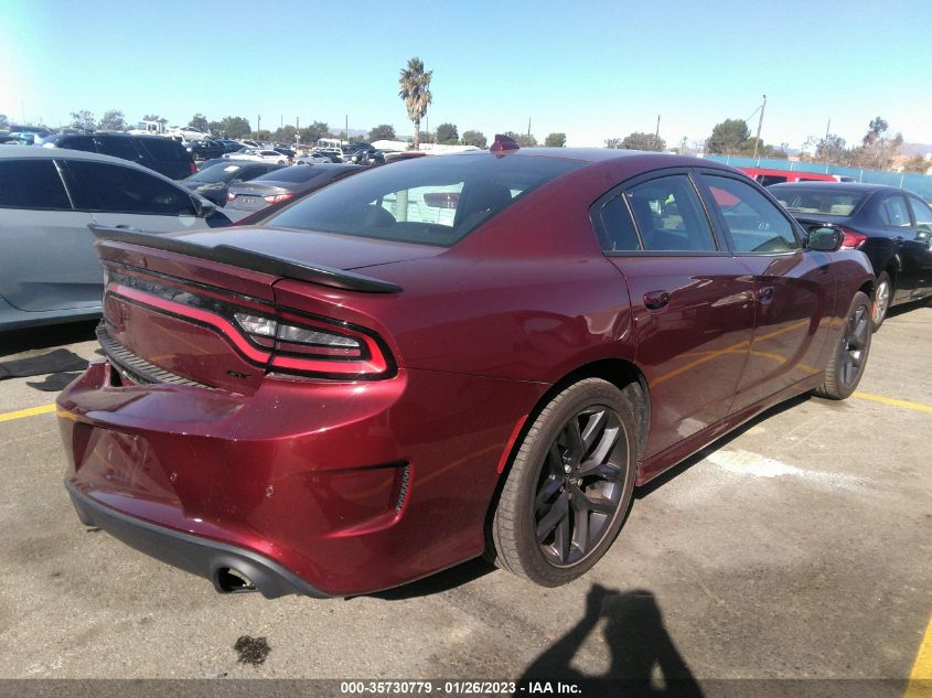 2021 DODGE CHARGER GT VIN: 2C3CDXHG6MH602239