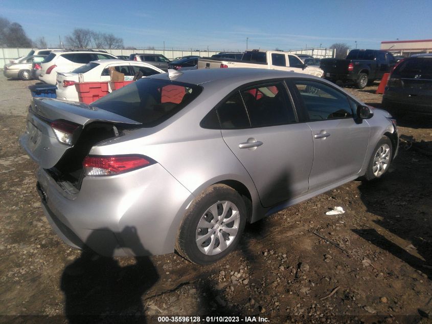 2022 TOYOTA COROLLA LE VIN: JTDEPMAE4NJ191331