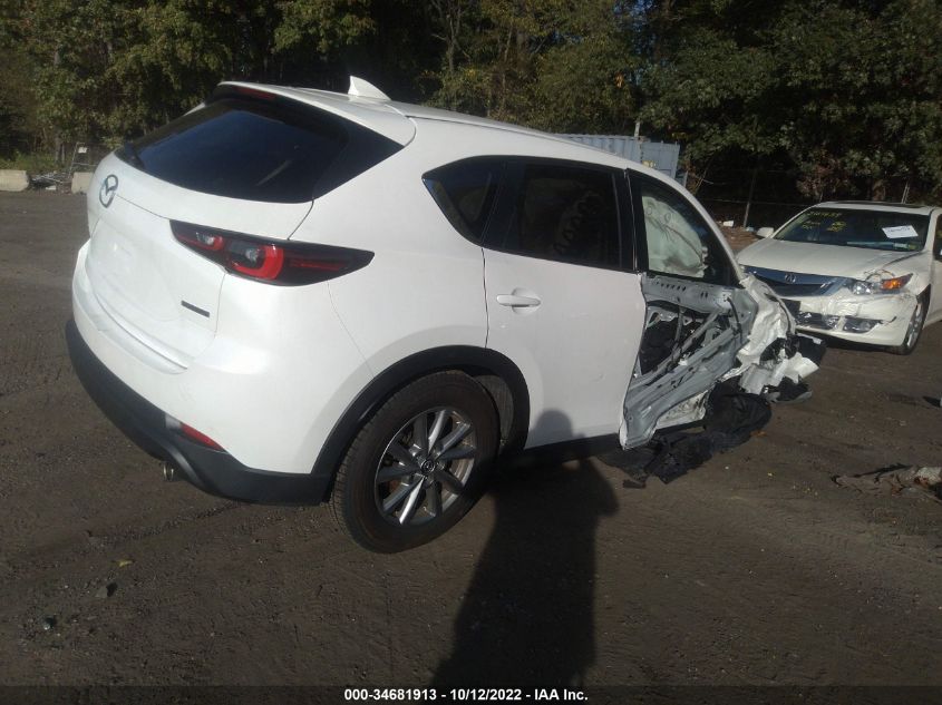 2022 MAZDA CX-5 2.5 S SELECT PACKAGE VIN: JM3KFBBM6N0562616