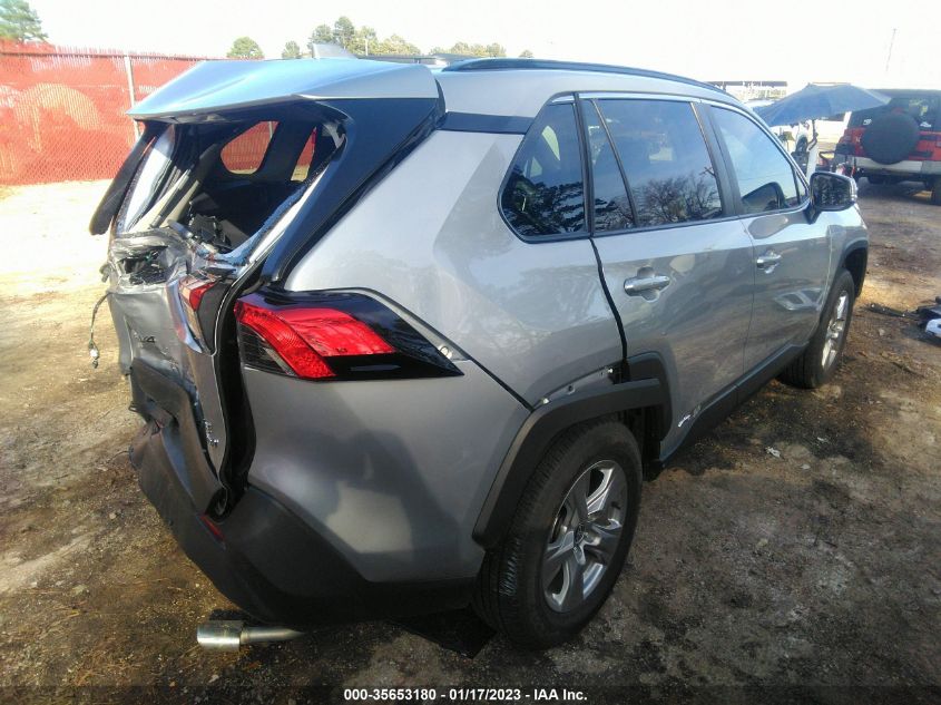 2022 TOYOTA RAV4 HYBRID XLE VIN: 2T3RWRFVXNW132070