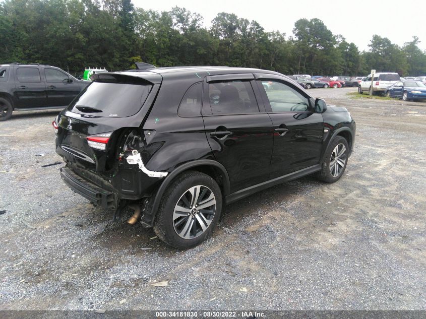 2021 MITSUBISHI OUTLANDER SPORT ES/SE/LE/BE VIN: JA4ARUAU5MU009918