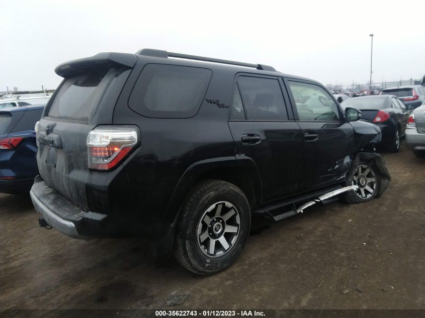 2022 TOYOTA 4RUNNER TRD OFF ROAD PREMIUM VIN: JTERU5JR4N6062457