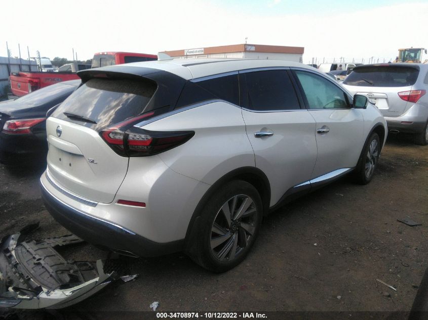 2021 NISSAN MURANO SL VIN: 5N1AZ2CJ0MC117958