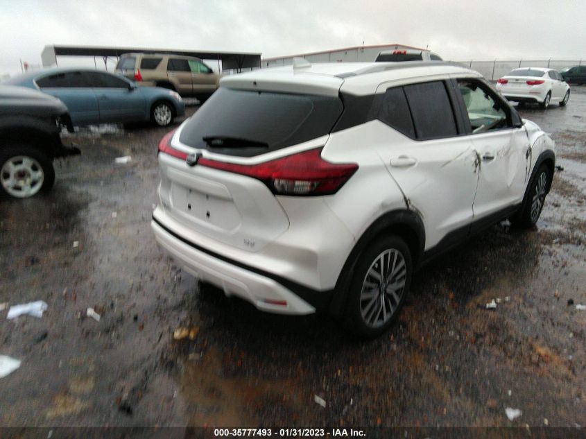 2022 NISSAN KICKS SV VIN: 3N1CP5CV7NL483481