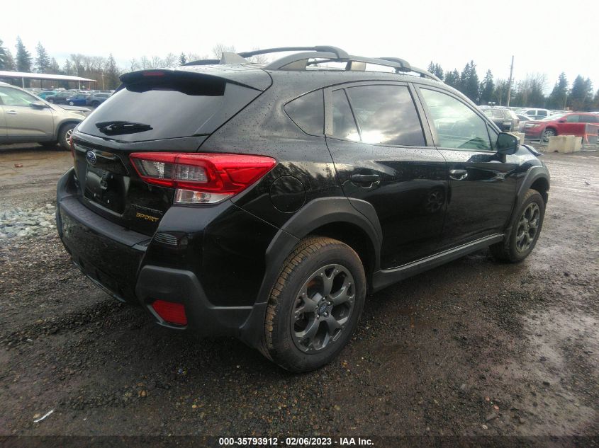 2022 SUBARU CROSSTREK SPORT VIN: JF2GTHSC6NH252616