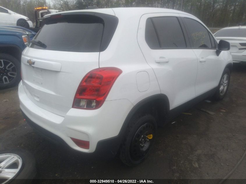 2020 CHEVROLET TRAX LS VIN: KL7CJKSB4LB060082