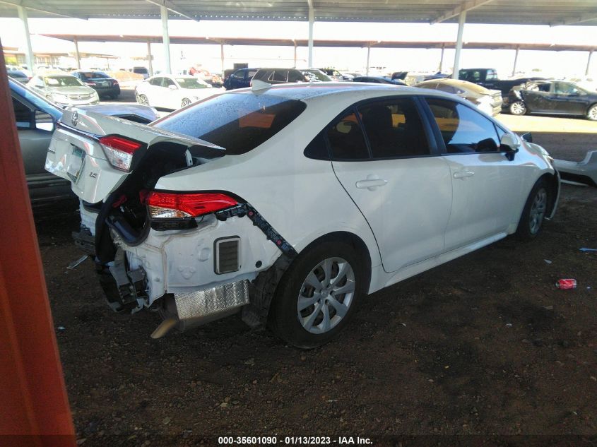 2021 TOYOTA COROLLA LE VIN: JTDEPMAE9MJ126828