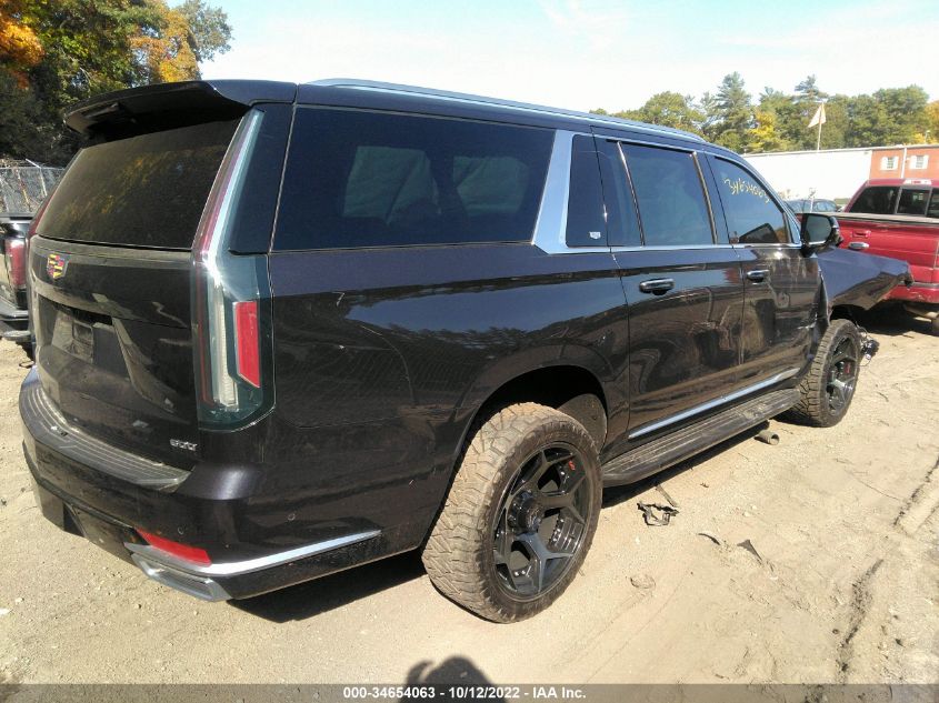 2022 CADILLAC ESCALADE ESV PREMIUM LUXURY VIN: 1GYS4KKL4NR362197