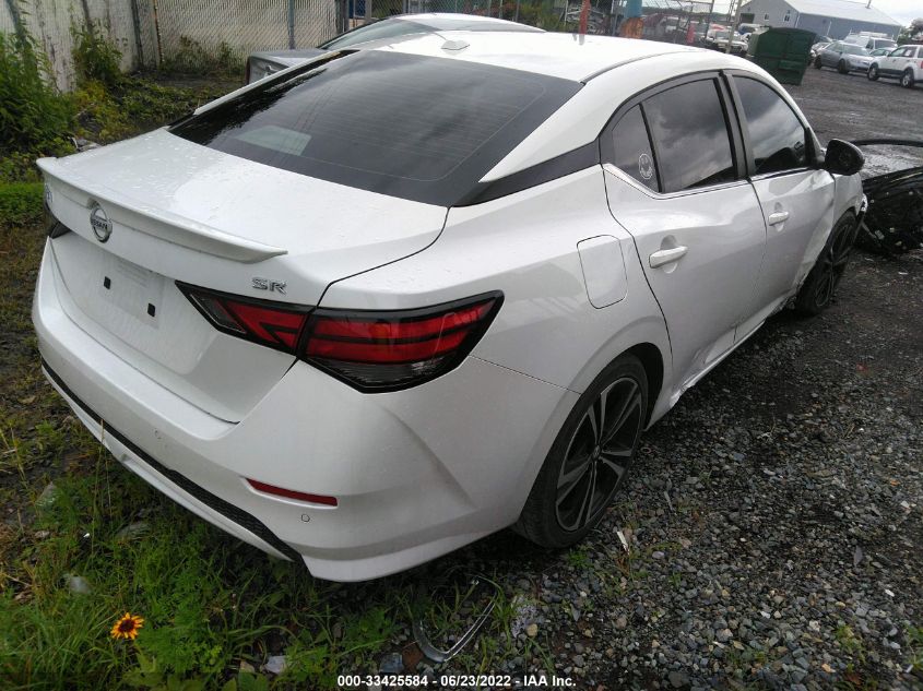 2021 NISSAN SENTRA SR VIN: 3N1AB8DV1MY289519