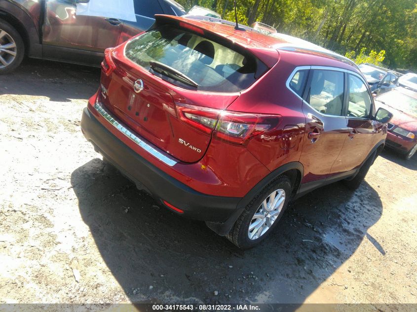 2021 NISSAN ROGUE SPORT SV VIN: JN1BJ1BWXMW438897