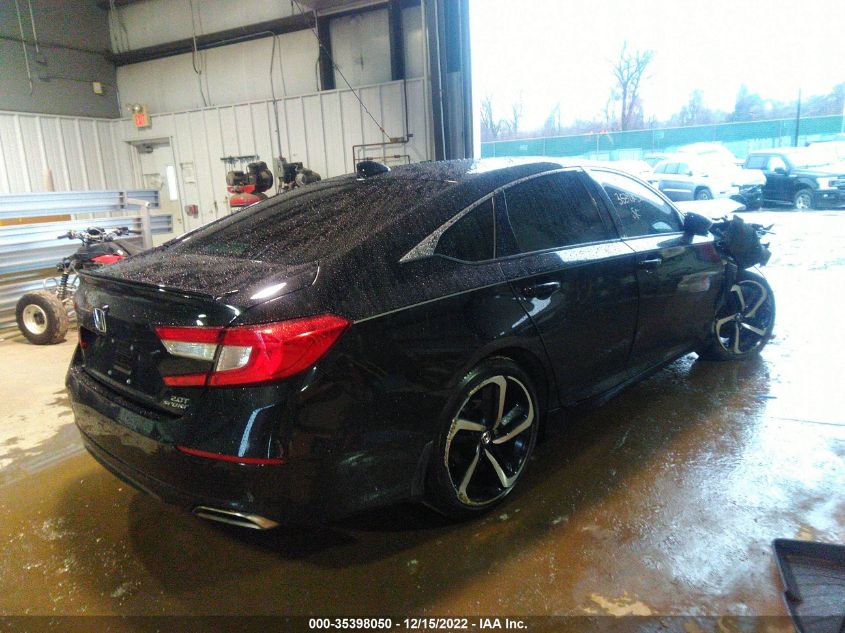 2020 HONDA ACCORD SEDAN SPORT VIN: 1HGCV2F32LA023503