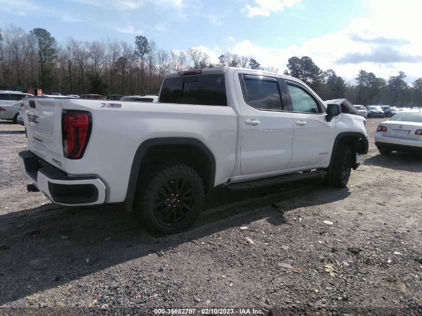 2022 GMC SIERRA 1500 ELEVATION VIN: 3GTUUCET7NG648772