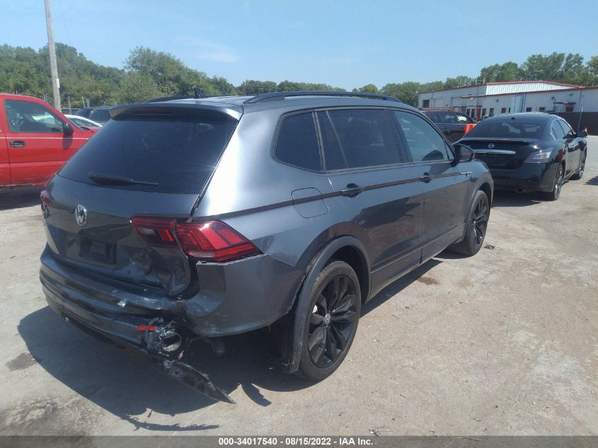 2021 VOLKSWAGEN TIGUAN SE/SE R-LINE BLACK/SEL VIN: 3VV3B7AX8MM116126