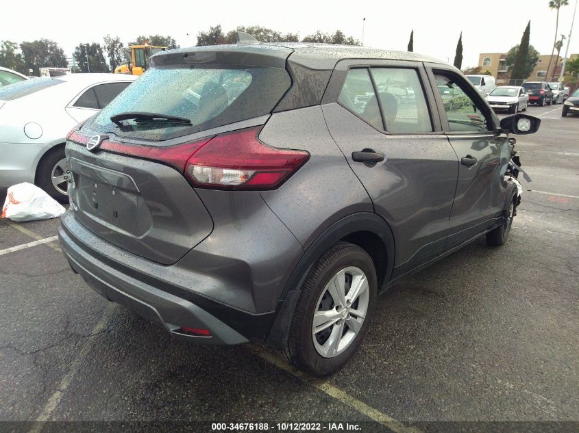 2021 NISSAN KICKS S VIN: 3N1CP5BVXML484236