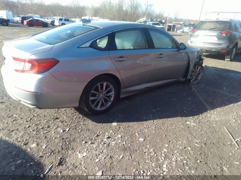 2021 HONDA ACCORD SEDAN LX VIN: 1HGCV1F10MA037409