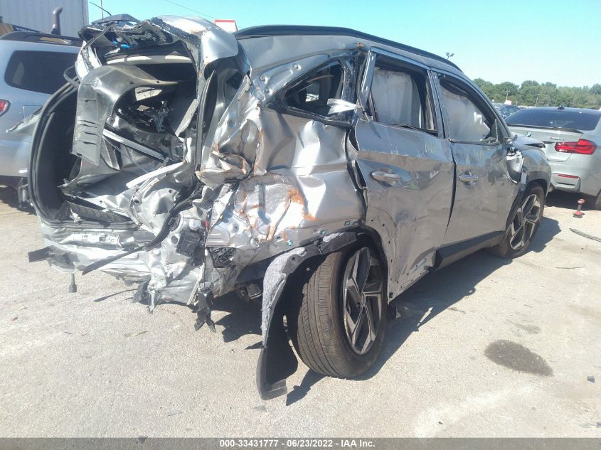 2022 HYUNDAI TUCSON SEL VIN: 5NMJF3AE9NH128047