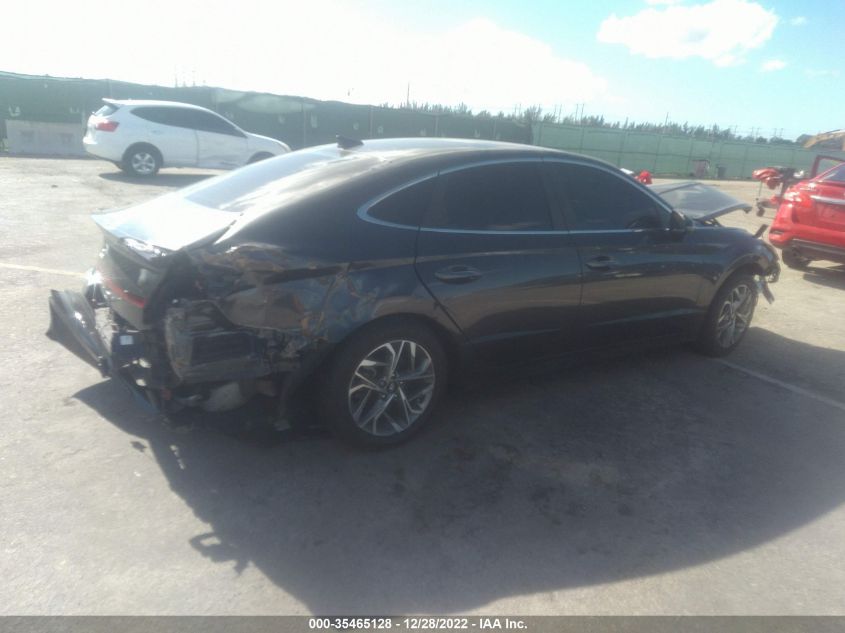 2020 HYUNDAI SONATA SEL VIN: 5NPEF4JA9LH014487