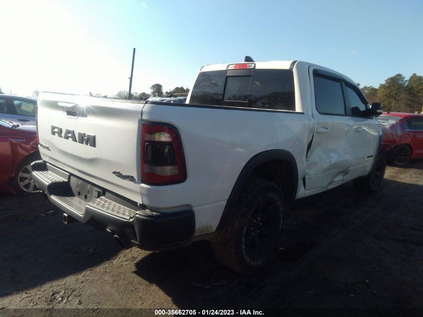 2021 RAM 1500 REBEL VIN: 1C6SRFLT5MN626702