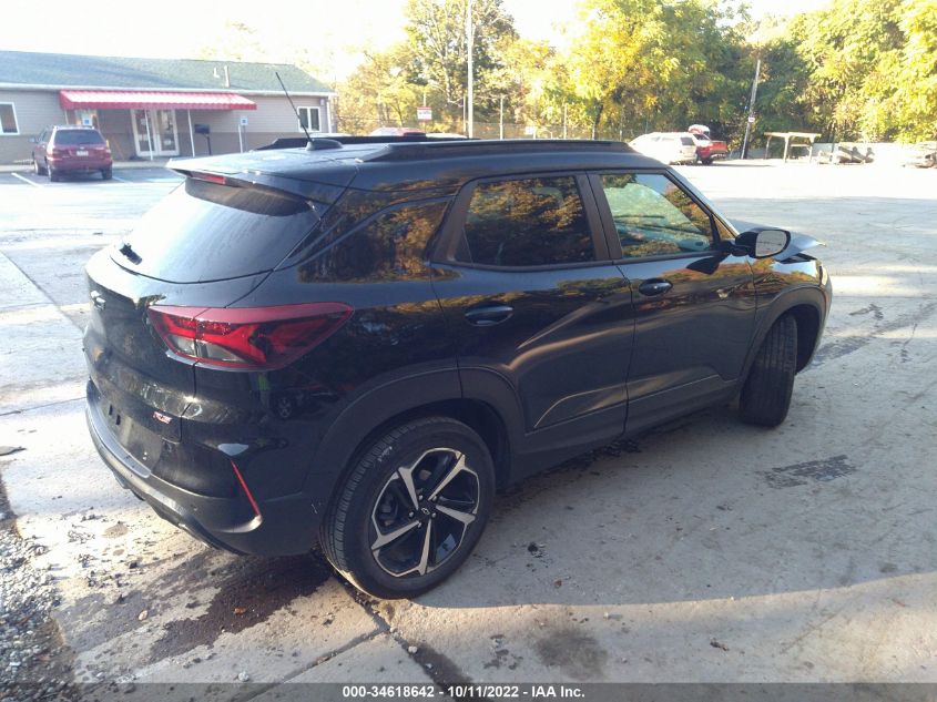 2021 CHEVROLET TRAILBLAZER RS VIN: KL79MUSLXMB059008